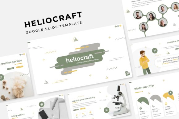 Heliocraft Google Slide Template: Elevate Your Presentations