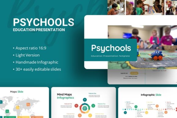 Introducing Psychools Education Presentation Template: A Versatile Tool for Modern Presentations