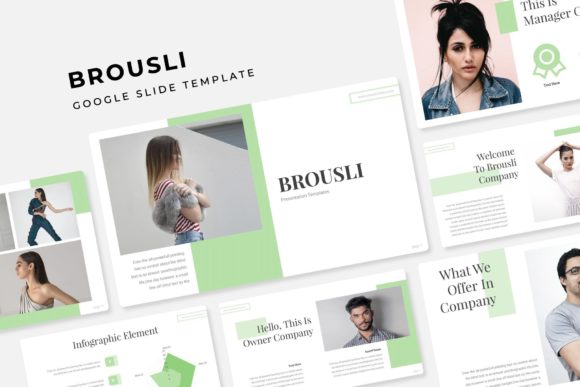 Strategic Use of Brousli Google Slide Template for Enhanced Presentations