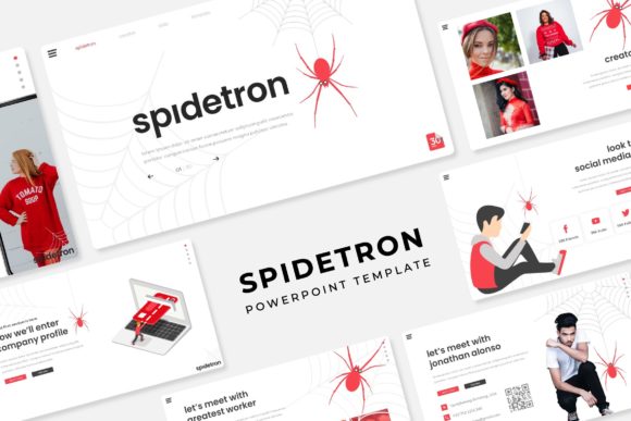 Unlocking Creativity with Spidetron Power Point Template