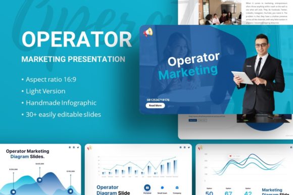 Unlocking Professional Presentations with the Operator Marketing Presentation Template